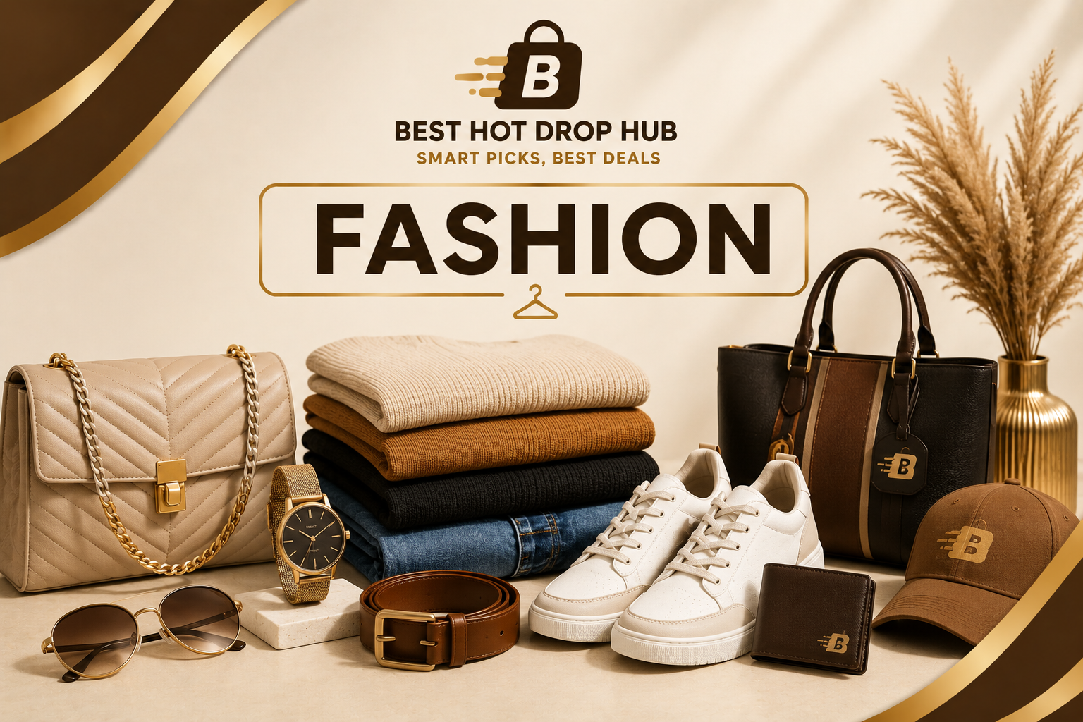 Fashion products including clothing, shoes, bags and fashion accessories